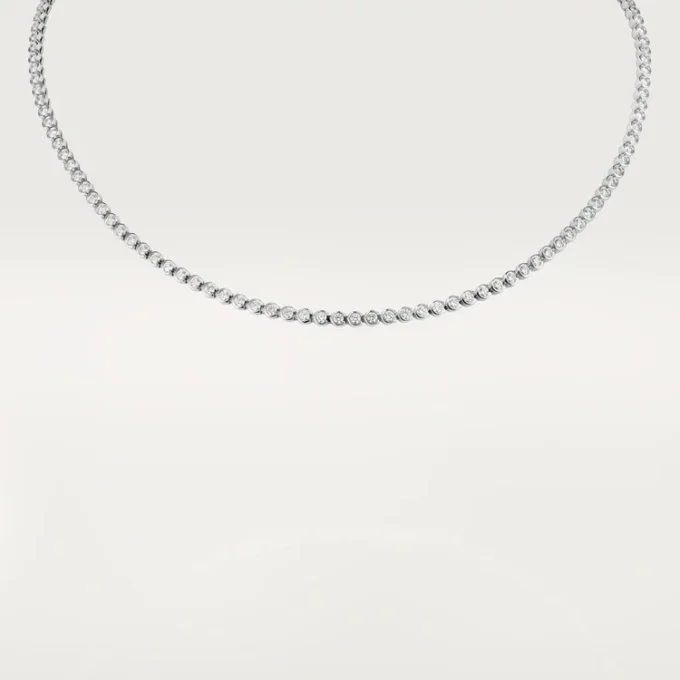 Collier C de Cartier – Or blanc, diamants – Cartier Collier C de Cartier – Or blanc, diamants – Cartier
