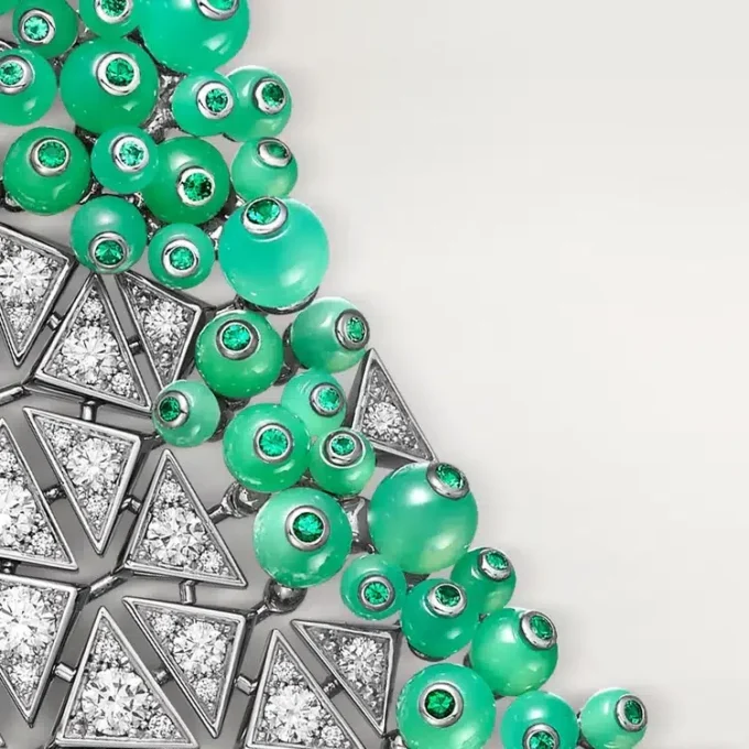 Collier Cartier Libre Tuttitutti, chrysoprase