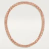 Collier Clash de Cartier, souple, double rangée, pavé