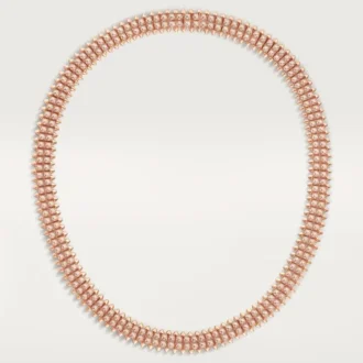Collier Clash de Cartier, souple, double rangée, pavé