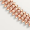 Collier Clash de Cartier, souple, double rangée, pavé
