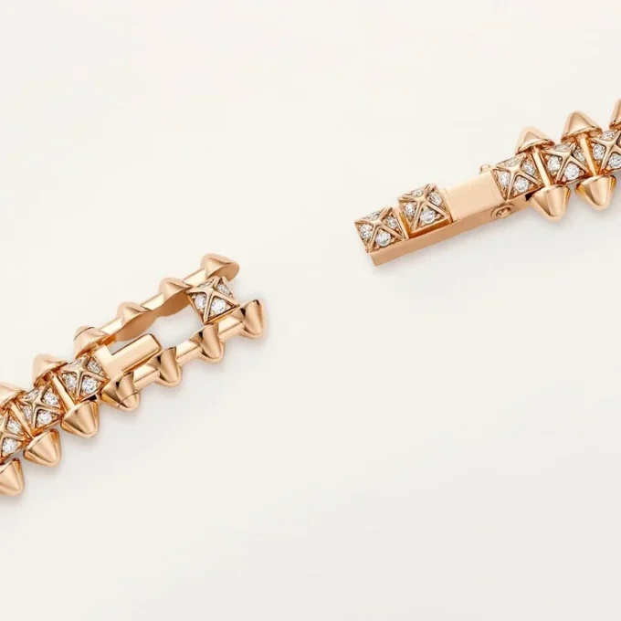 Collier Clash de Cartier, flexible, petit modèle, pavé