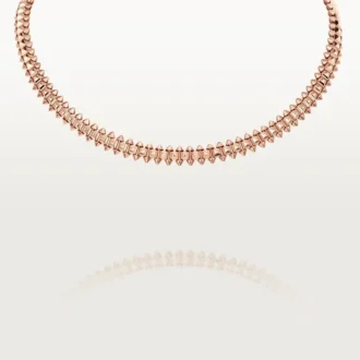 Collier Clash de Cartier – Or rose, taille moyenne | Cartier US