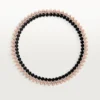 Collier Clash de Cartier, flexible, onyx, modèle extra-large, diamants