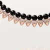 Collier Clash de Cartier, flexible, onyx, modèle extra-large, diamants