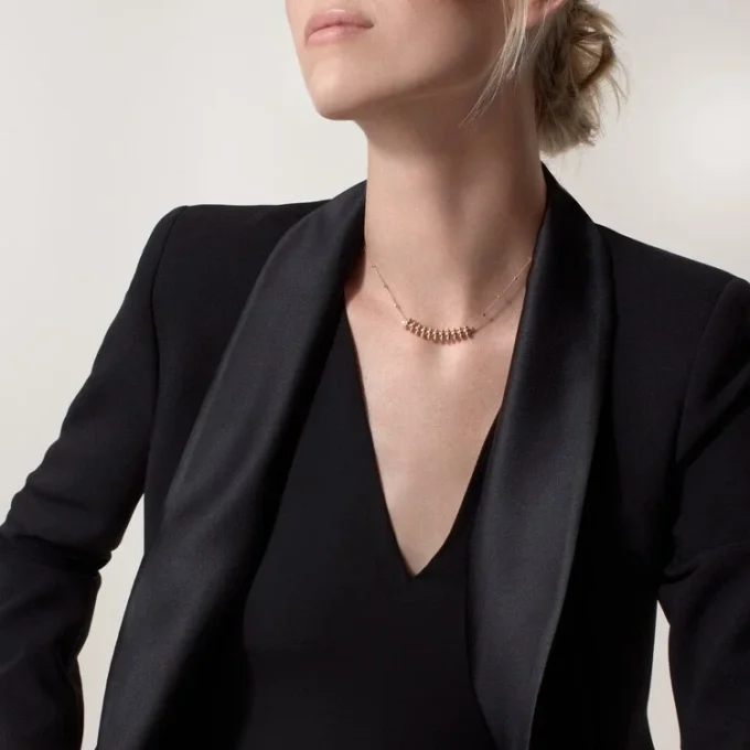 Collier Clash de Cartier, modèle moyen – Or rose – Cartier