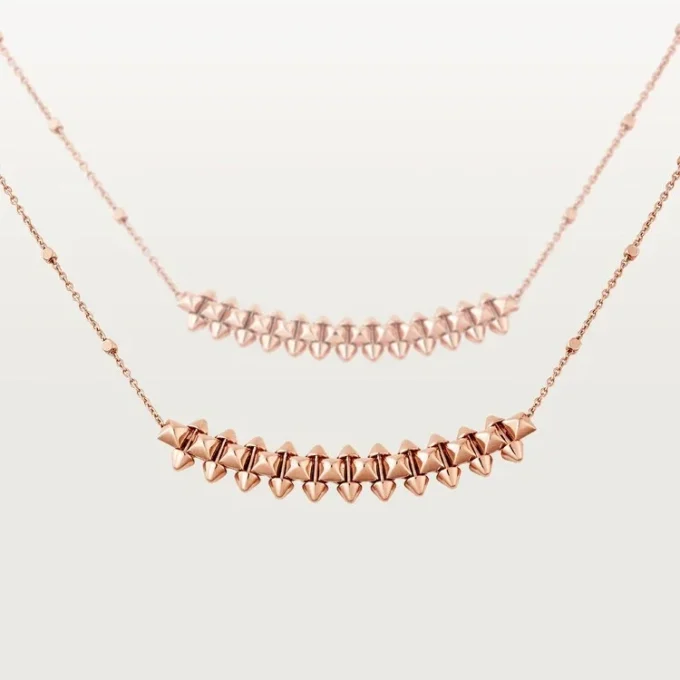Collier Clash de Cartier, modèle moyen – Or rose – Cartier