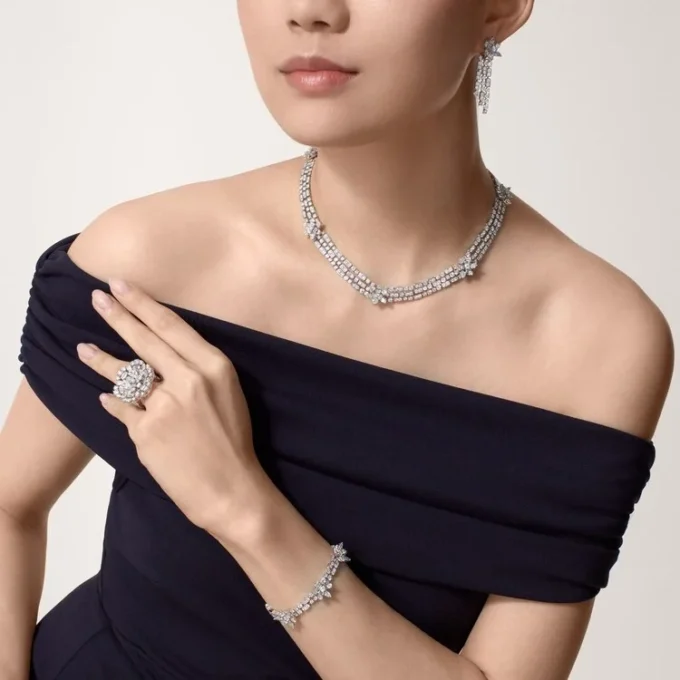 Collier de la collection Diamant, diamants