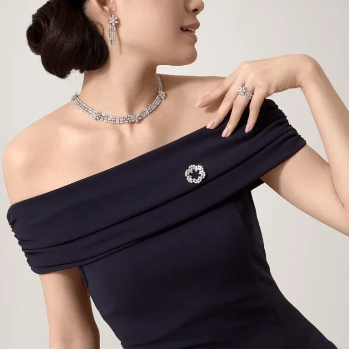 Collier de la collection Diamant, diamants