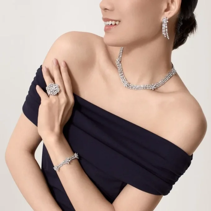 Collier de la collection Diamant, diamants