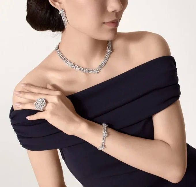 Collier de la collection Diamant, diamants