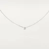 Collier Diamants Légers, Lm – Or blanc, diamant – Cartier
