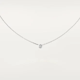 Collier Diamants Légers, Lm – Or blanc, diamant – Cartier
