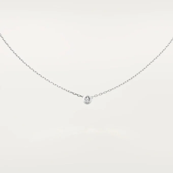 Collier Diamants Légers, Lm – Or blanc, diamant – Cartier