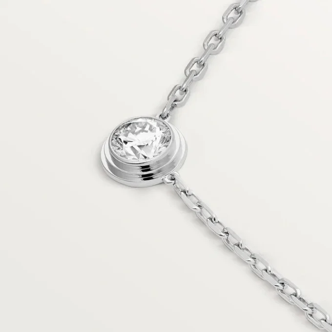 Collier Diamants Légers, Lm – Or blanc, diamant – Cartier