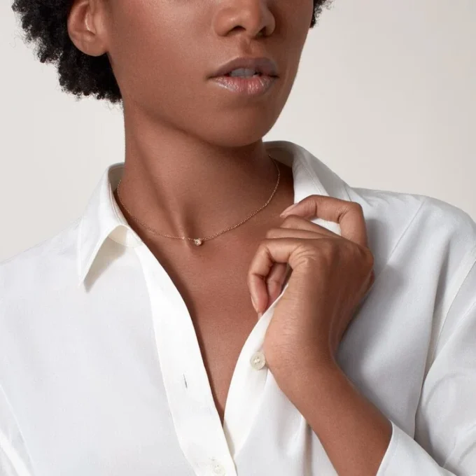 Collier Diamants Légers, LM – Or jaune, diamant – Cartier