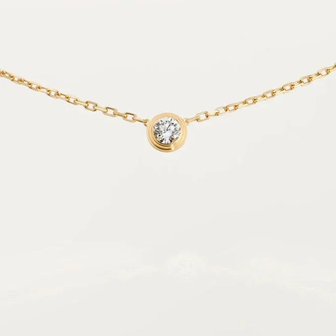 Collier Diamants Légers, LM – Or jaune, diamant – Cartier