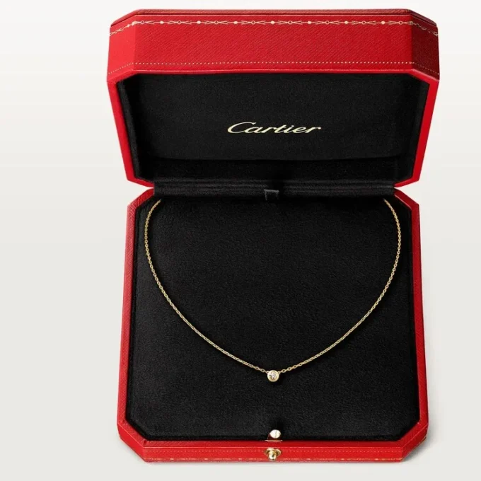 Collier Diamants Légers, LM – Or jaune, diamant – Cartier