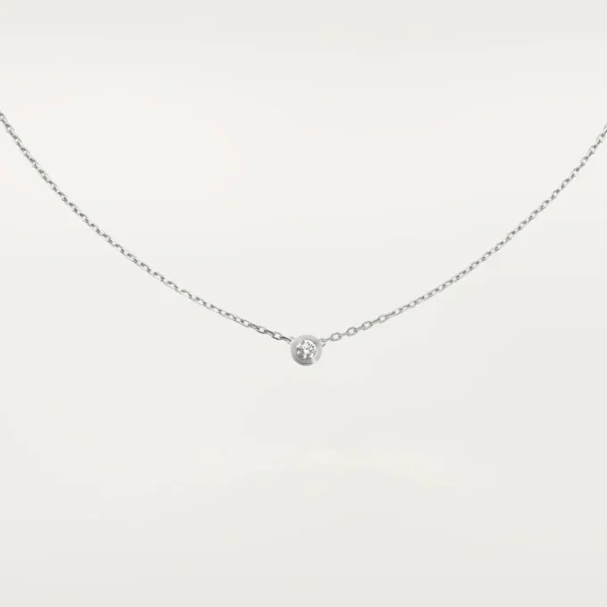 Collier Diamants Légers, S – Or blanc, diamant – Cartier