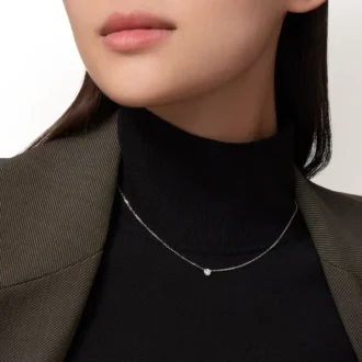 Collier Diamants Légers, S – Or blanc, diamant – Cartier