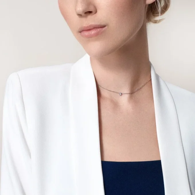 Collier Diamants Légers, S – Or blanc, diamant – Cartier