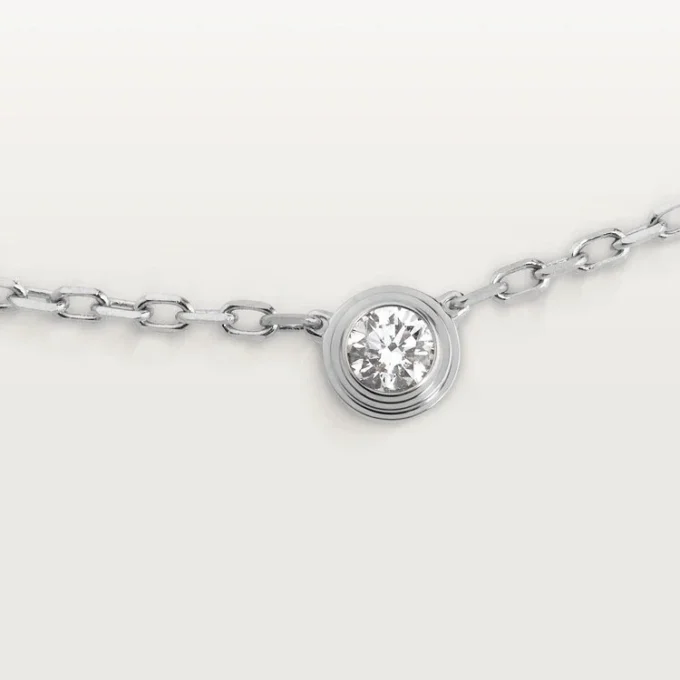 Collier Diamants Légers, S – Or blanc, diamant – Cartier