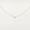 Collier Diamants Légers, S – Or jaune, Diamant – Cartier