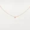 Collier Diamants Légers, S – Or rose, Diamant – Cartier