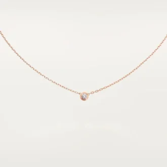 Collier Diamants Légers, S – Or rose, Diamant – Cartier
