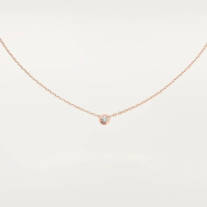 Collier Diamants Légers, S – Or rose, Diamant – Cartier