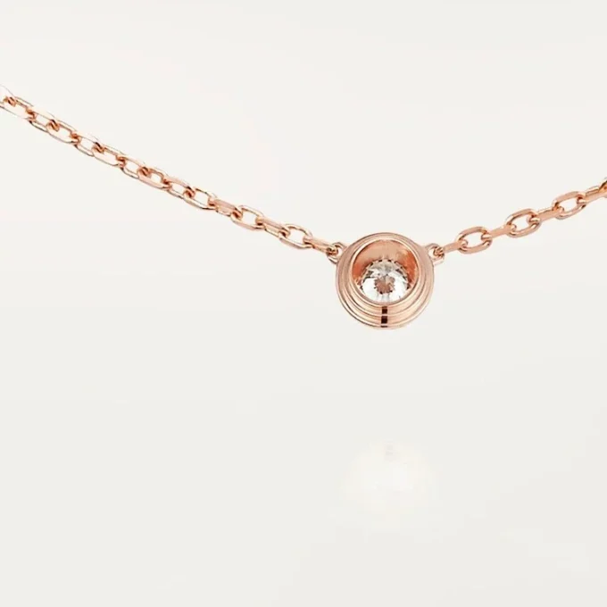 Collier Diamants Légers, S – Or rose, Diamant – Cartier