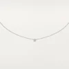 Collier Diamants Légers XS – Or blanc, diamant – Cartier