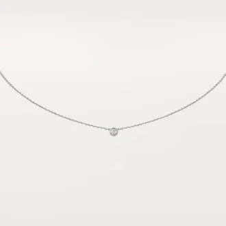 Collier Diamants Légers XS – Or blanc, diamant – Cartier