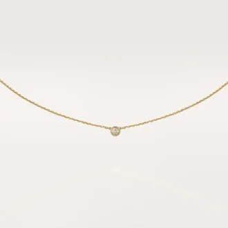 Collier Diamants Légers XS – Or jaune, diamant – Cartier