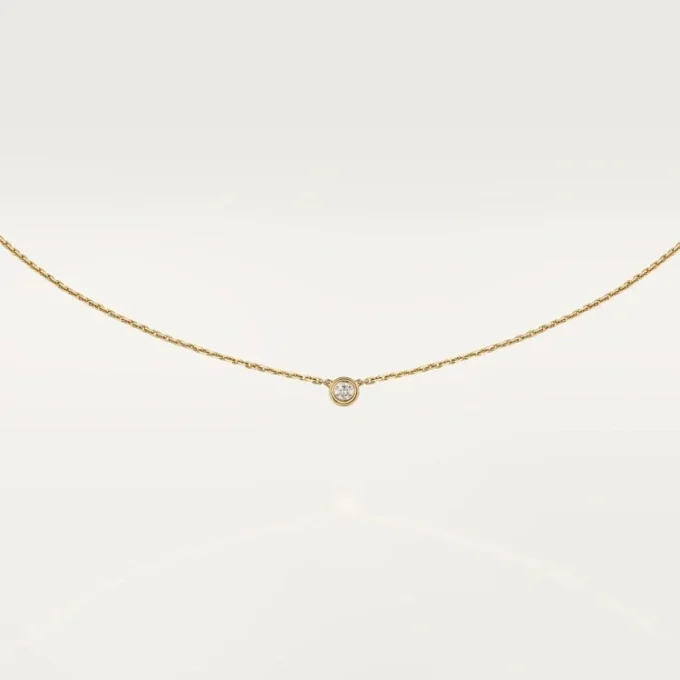 Collier Diamants Légers XS – Or jaune, diamant – Cartier