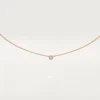 Collier Diamants Légers XS – Or rose, diamant – Cartier
