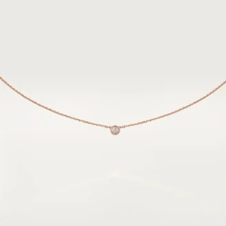 Collier Diamants Légers XS – Or rose, diamant – Cartier