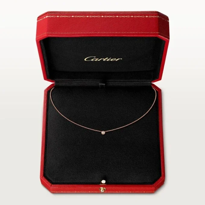 Collier Diamants Légers XS – Or rose, diamant – Cartier