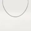 Collier Lignes Essentielles, diamants taille brillant