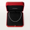 Collier Essential Lines – Or blanc, diamants – Cartier