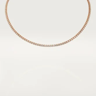 Collier Essential Lines – Or rose, diamants – Cartier