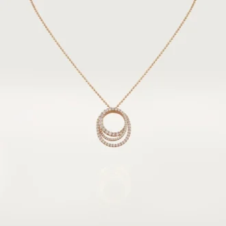 Collier Etincelle De Cartier – Or rose, diamants – Cartier