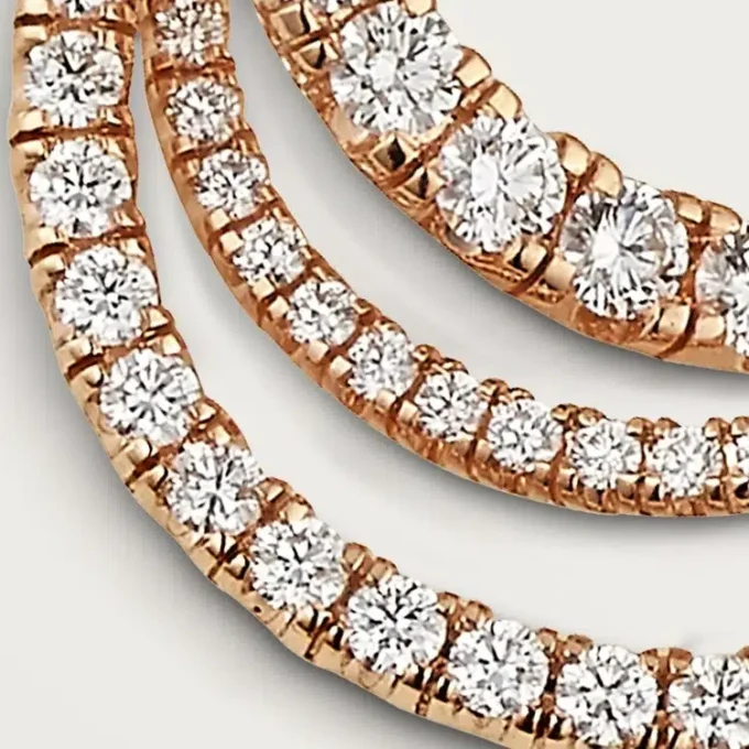 Collier Etincelle De Cartier – Or rose, diamants – Cartier