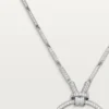 Collier Faune et Flore de Cartier, gouttes d&rsquo;émeraude, pavé