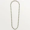Collier Geometrie & Contrastes, onyx, polyvalent, pavé