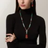 Collier Géométrie & Contrastes