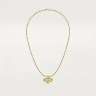 Collier Grain de Café, diamants