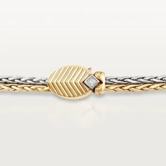 Collier Grain de Café, diamants