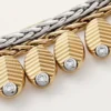 Collier Grain de Café, diamants