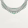 Collier « Le Voyage Recommence », émeraudes, pavé